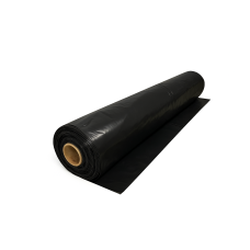Плівка поліетиленова вторинна чорна 1500*150 мікрон 50 м в 1 рулоні