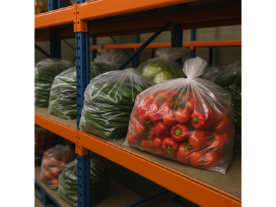 Чи безпечні поліетиленові мішки для харчових продуктів?