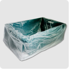 Мішки поліетиленові вкладиш в ящик під заморозку підвищенної міцності  1000 х 600 "Укрпакет" 1000 шт оптом