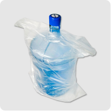 Мішки поліетиленові для бутлів 19 л 460 х 10 х 750 з висічкою "Укрпакет" 1000 шт оптом