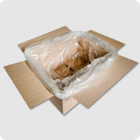 Мішки поліетиленові з фальцями 740 х 20 х 580 "Укрпакет" 100 шт