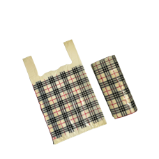 Пакет майка 36 х 60 Багажка клітинка № 2 уп. 1/100 шт