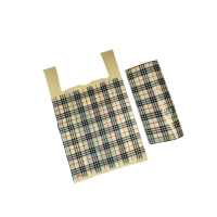 Пакет майка 45 х 70 Багажка клітинка № 4 уп. 1/100 шт