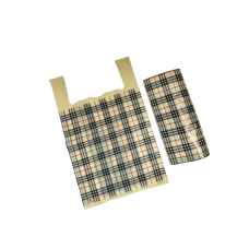 Пакет майка 45 х 70 Багажка клітинка № 4 уп. 1/100 шт