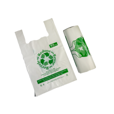 Пакет майка 30 х 55 Глобус 50 мкм уп. 1/100 шт