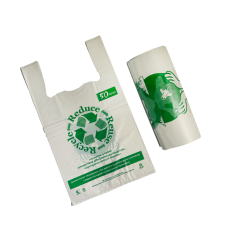 Пакет майка 42 х 65 Глобус 50 мкм уп. 1/100 шт