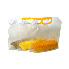 Пакети для зберігання рідких та сипучих продуктів з кришкою М (22 х 20) 1.5 л уп. 5 шт