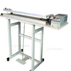 Напольный импульсный запайщик с ножом Hualian Machinery Group SFTD-800